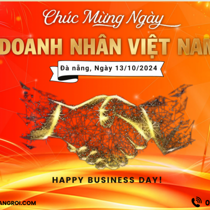 CHÚC MỪNG NGÀY DOANH NHÂN VIỆT NAM 13/10! CHÚC MỪNG NGÀY DOANH NHÂN VIỆT NAM 13/10!